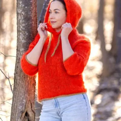 Mohair hettegenser - Sv 2530