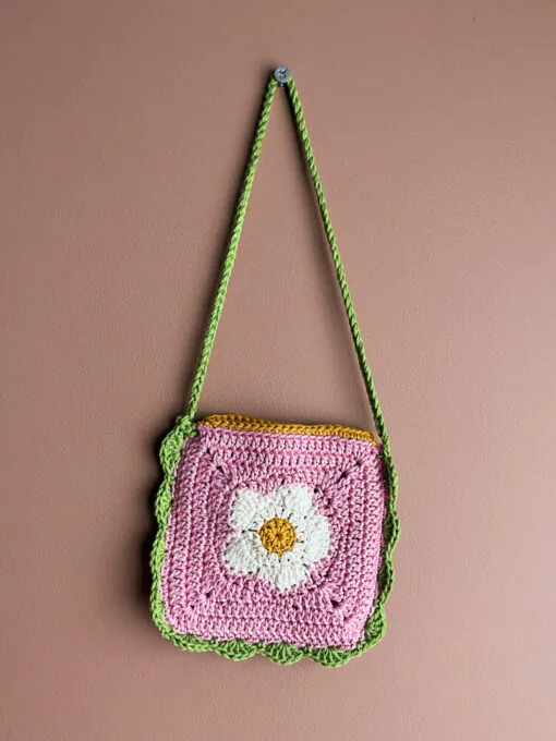 Flower sommerhatt og veske - Hb 2534 - Bilde 2