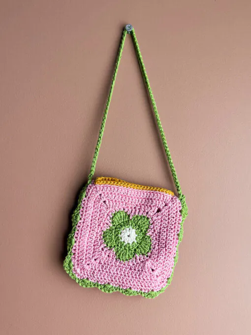 Flower sommerhatt og veske - Hb 2534 - Bilde 3
